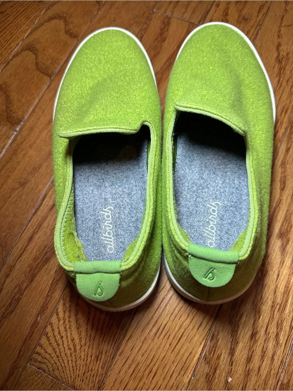 allbirds Lime Green Slip-On Sneakers - Picture 3 of 7
